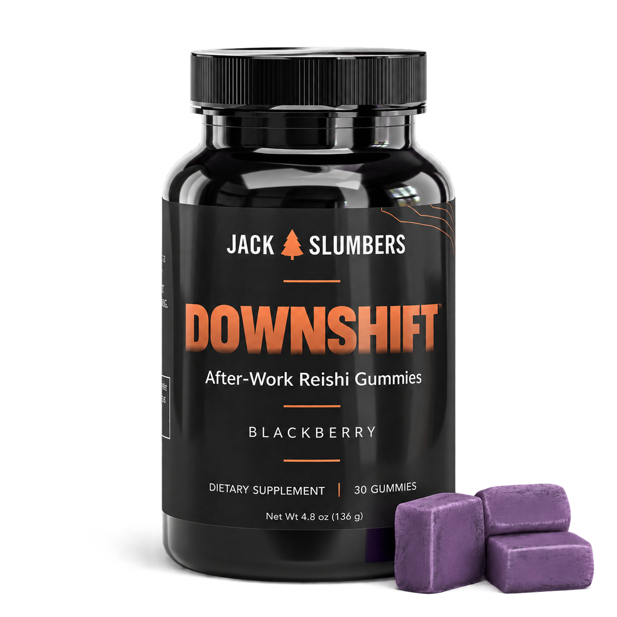 DOWNSHIFT blackberry gummies