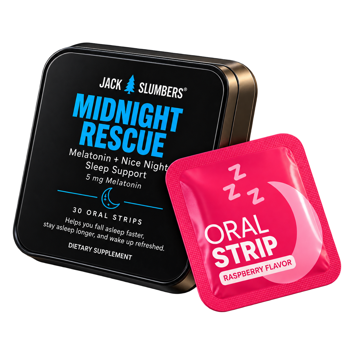 Midnight Rescue dissolving oral strips