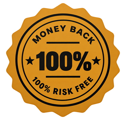 30-day money-back guarantee badge