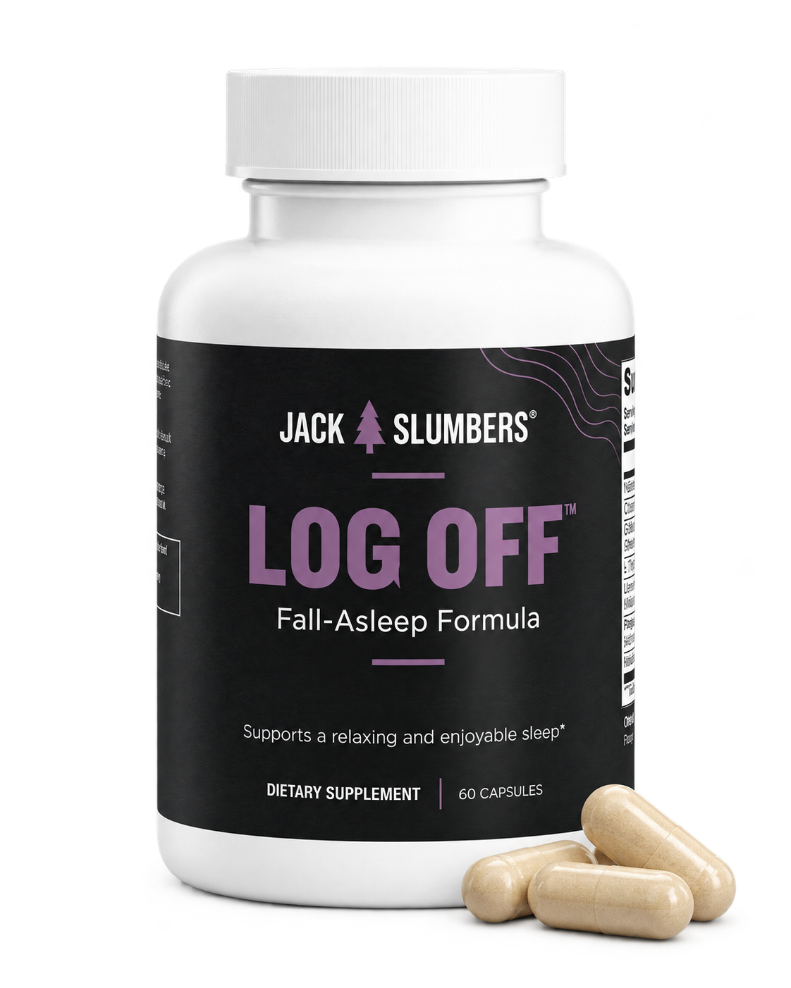 Jack Slumbers LOG OFF Fall-Asleep Formula